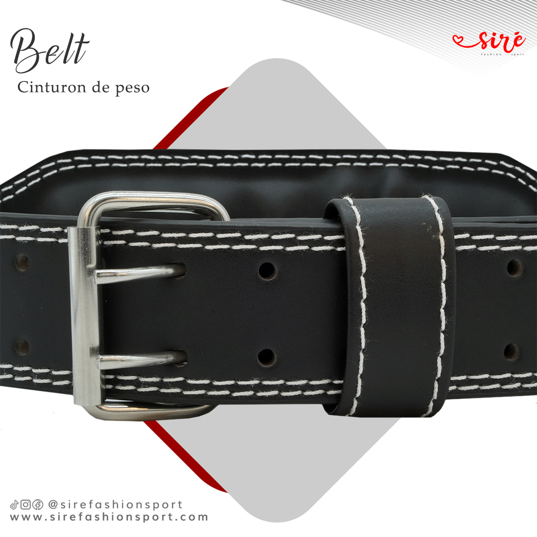 Belt – Cinturón para pesas. - Sire Fashion Sport